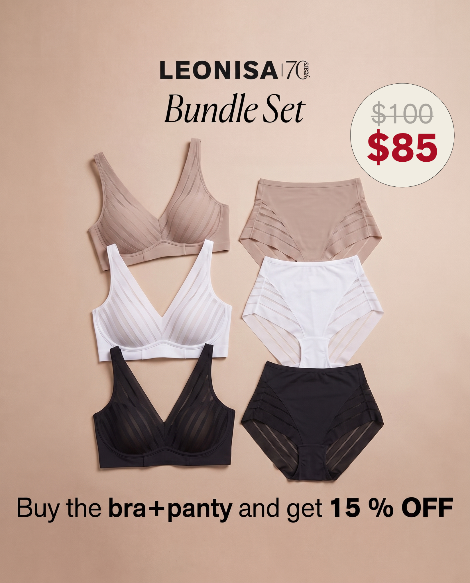 Leonisa Facebook ad: Find your perfect match