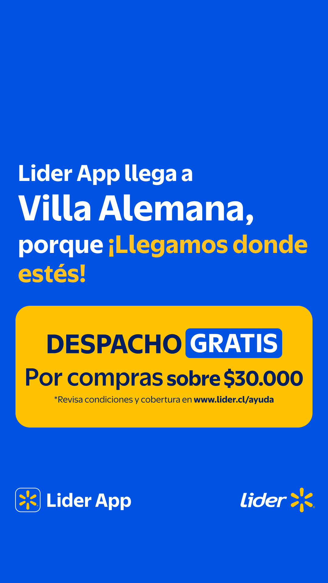 Lider Facebook ad from Aug 13, 2026