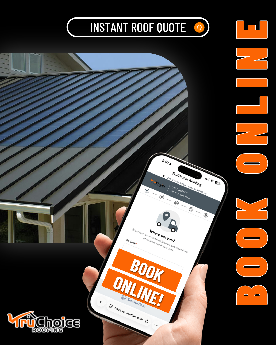 TruChoice Roofing Facebook ad