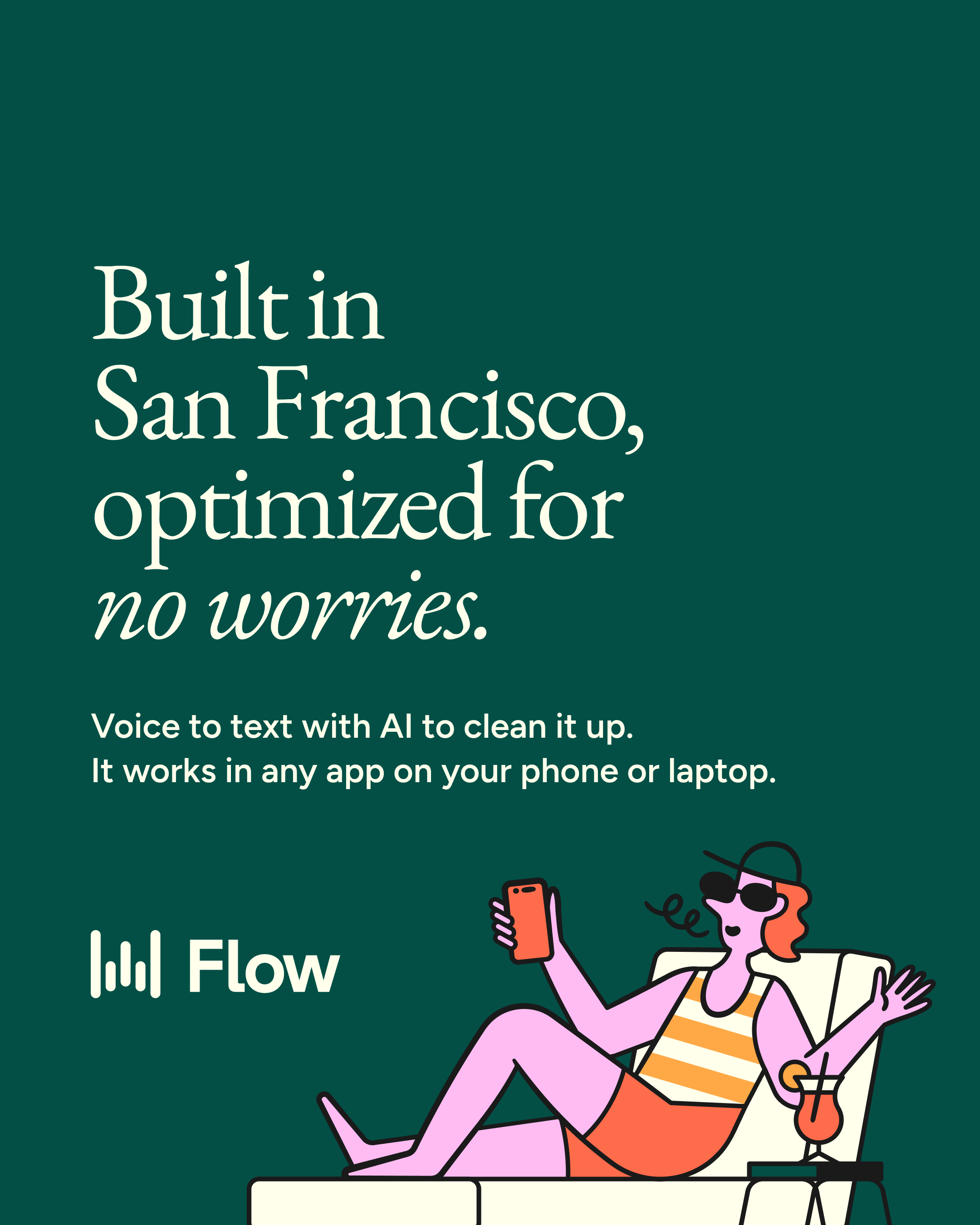 Wispr Flow Facebook ad