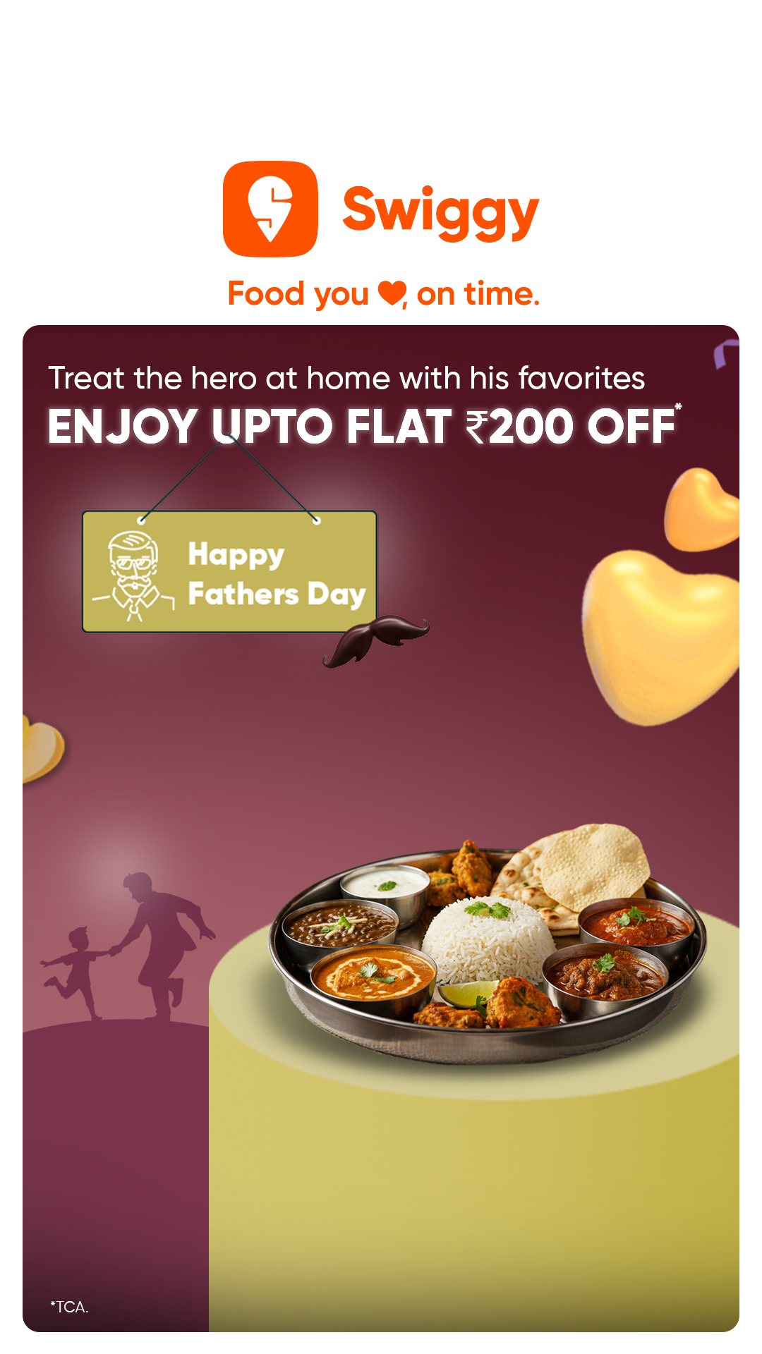 Swiggy Facebook ad