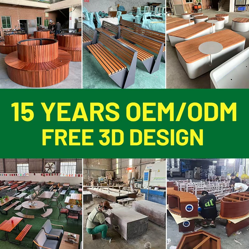 Saiban Outdoor Furniture Factory Facebook ad: CUSTOM STREET FURNITURE FOR YOUR NEXT PROJECT