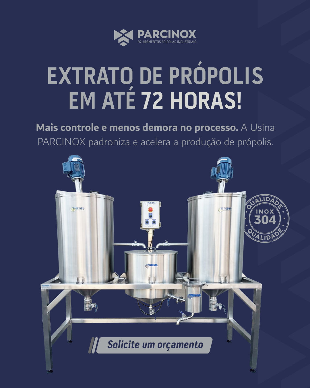 Parcinox Fabricação e Manutenção De Equipamentos Ltda. Facebook ad