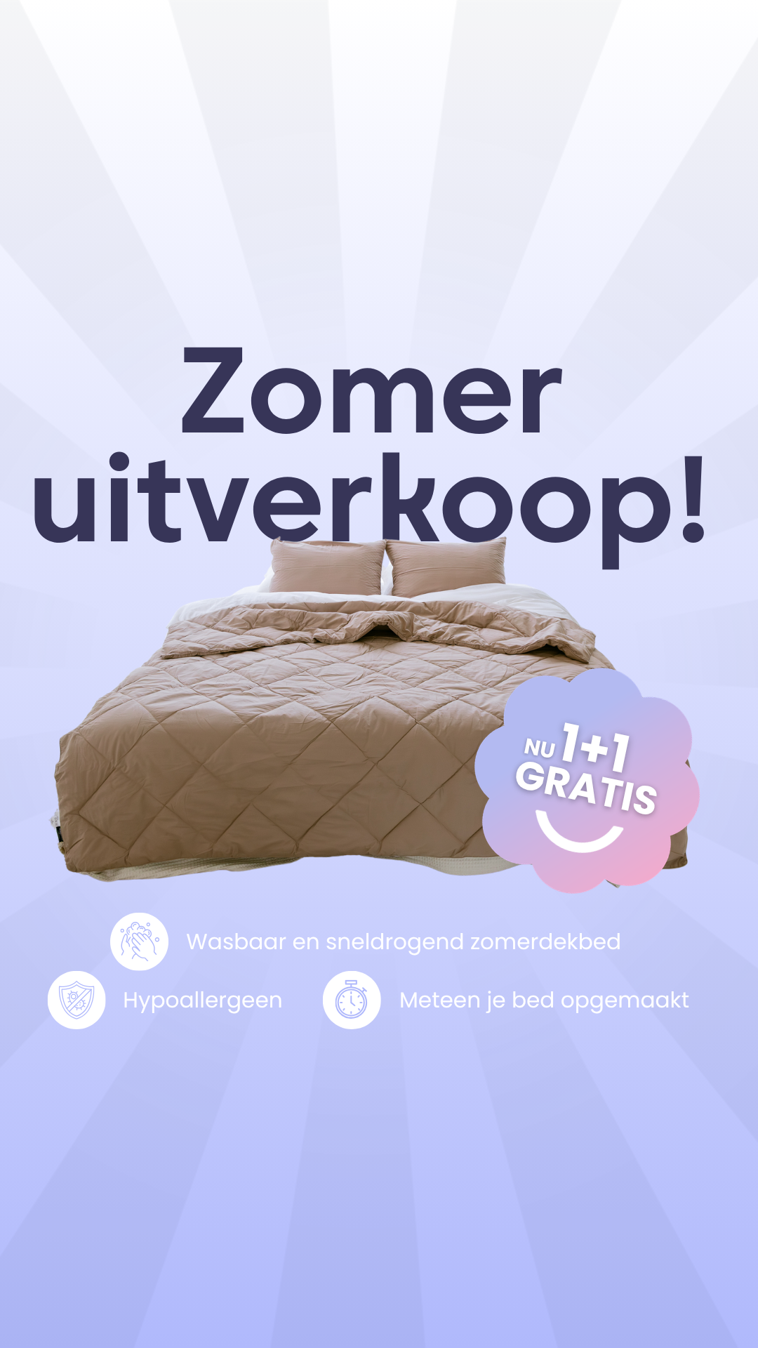 HappyBed Facebook ad