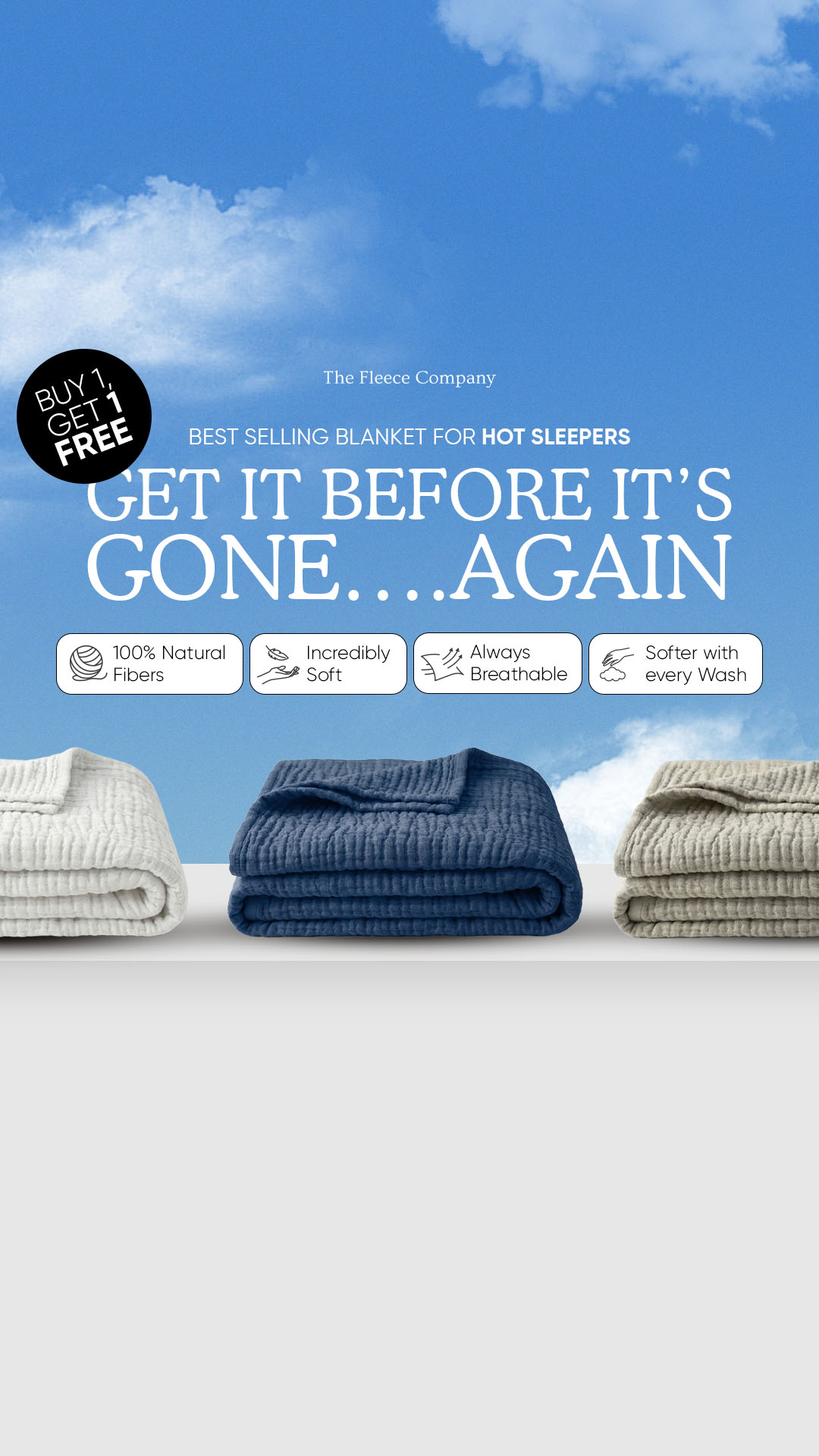 The Fleece Company Facebook ad