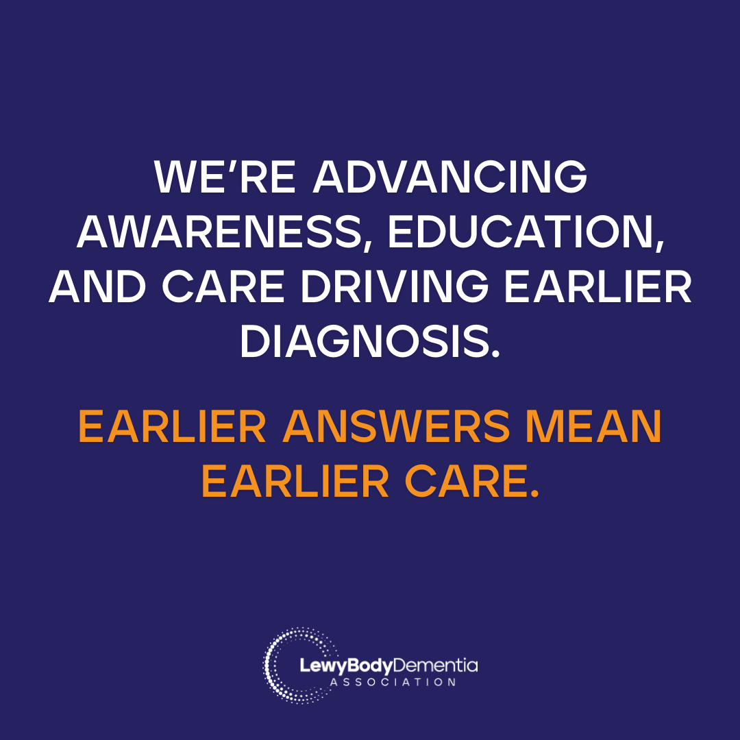 Lewy Body Dementia Association Facebook ad from Dec 23, 2025