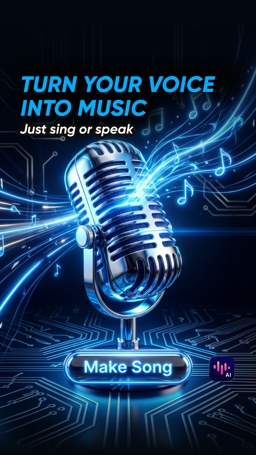 SoundDraw - AI Music Generator Facebook ad