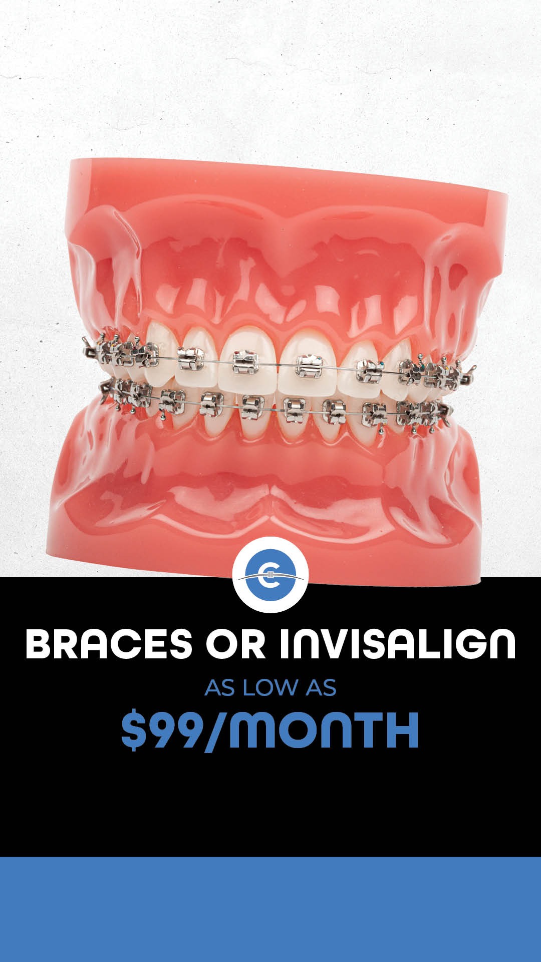 Crawford Orthodontics Facebook ad from Jun 2, 2025