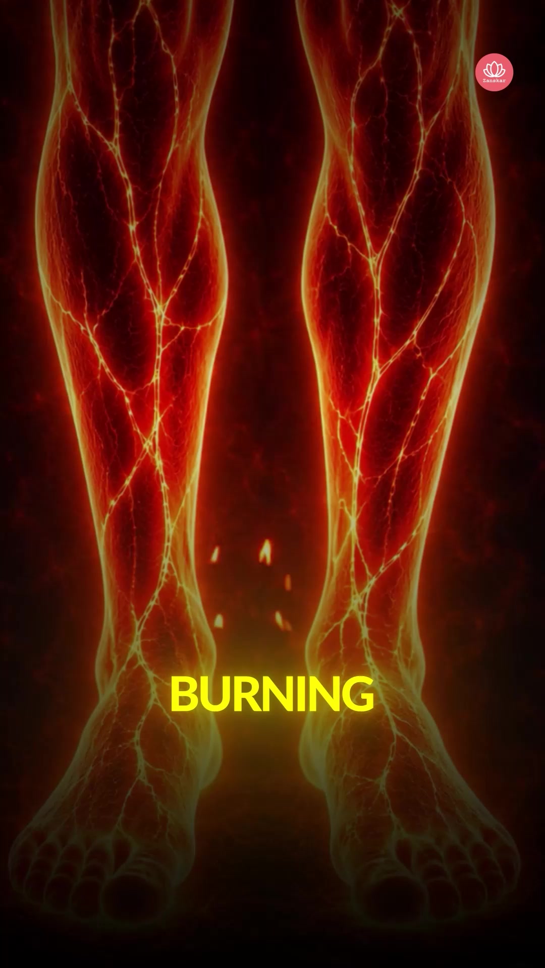 Zanskar: Muscle & Joint Relief Facebook ad: Burning, Tingling Feet? Try Zanskar