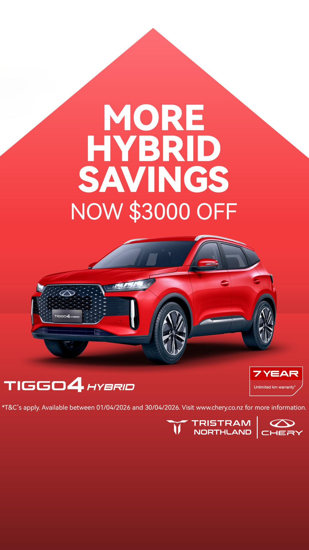 Tristram Northland Facebook ad
