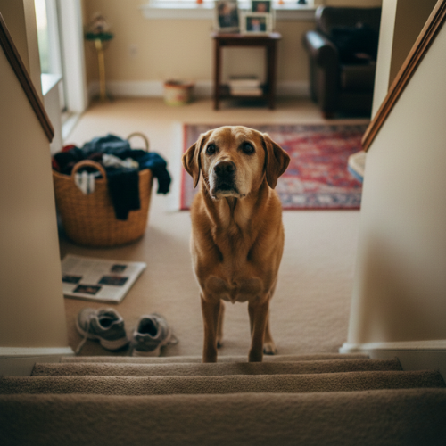 The Pet Wellness Hub Facebook ad: Read this if your dog groans every time they stand up