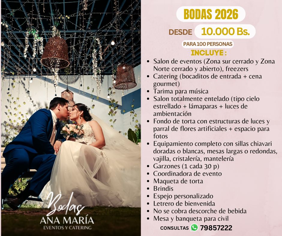 Ana Maria Eventos Facebook ad