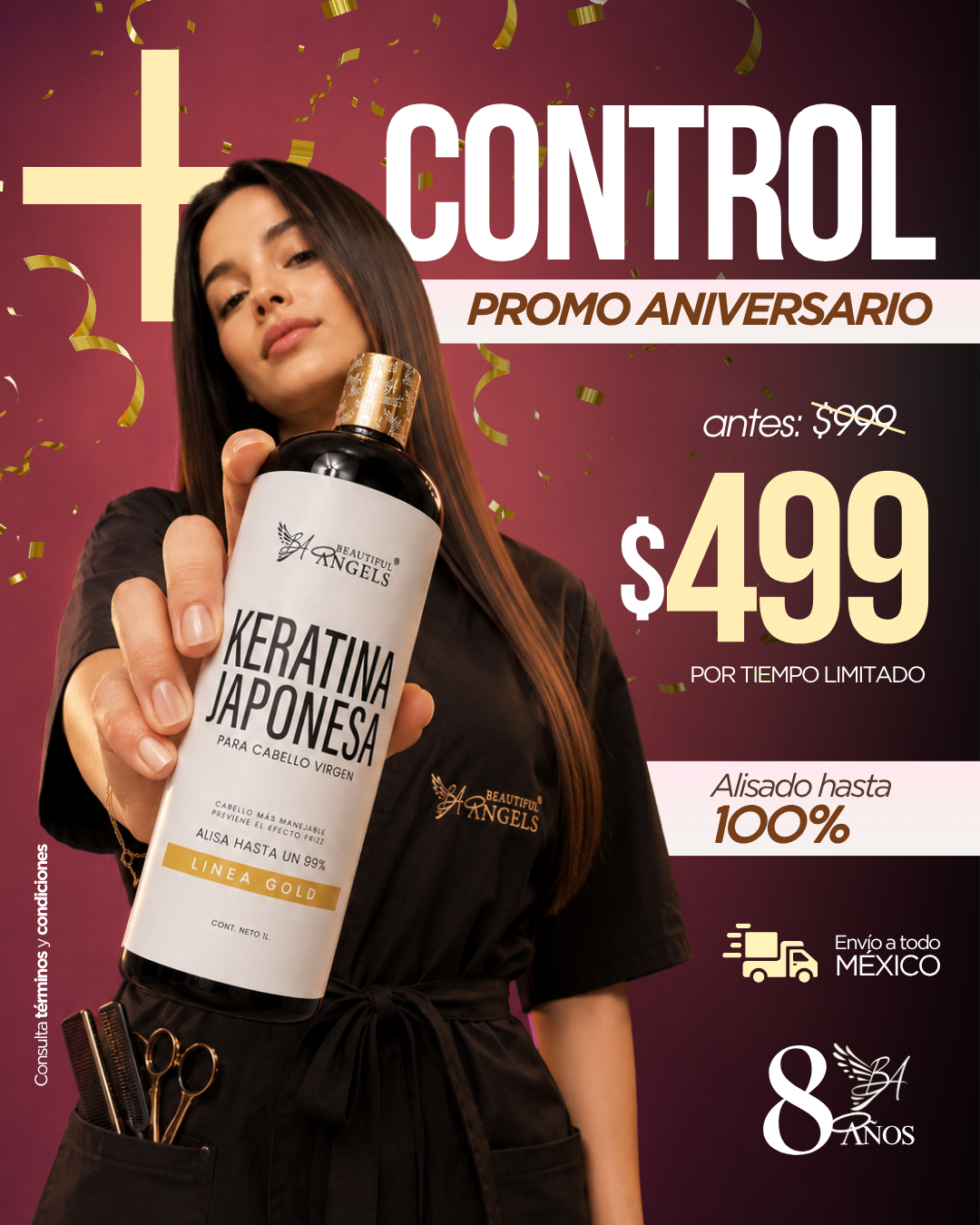 Beautiful Angels Facebook ad: Chatea con nosotros