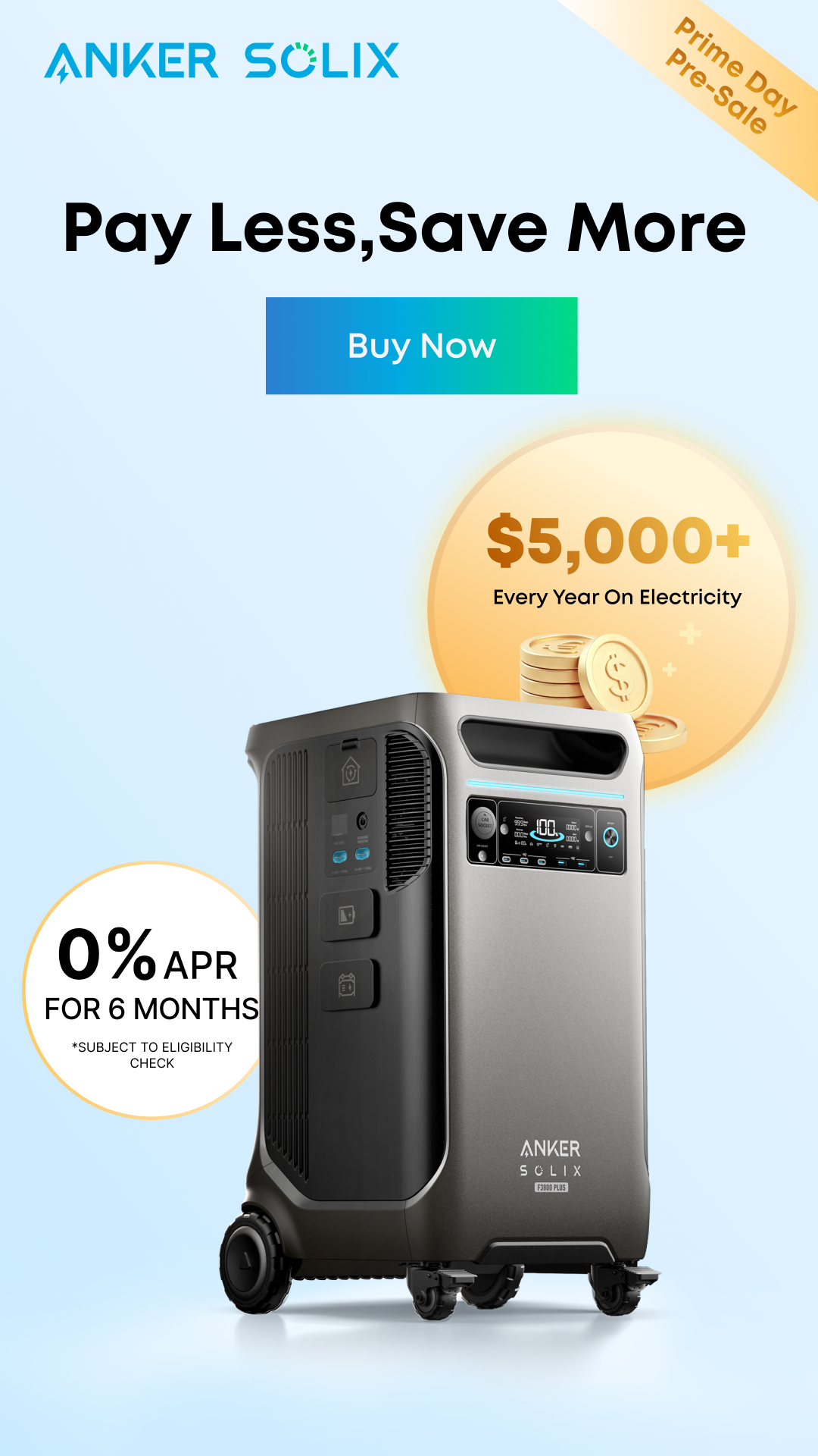 Anker SOLIX Facebook ad