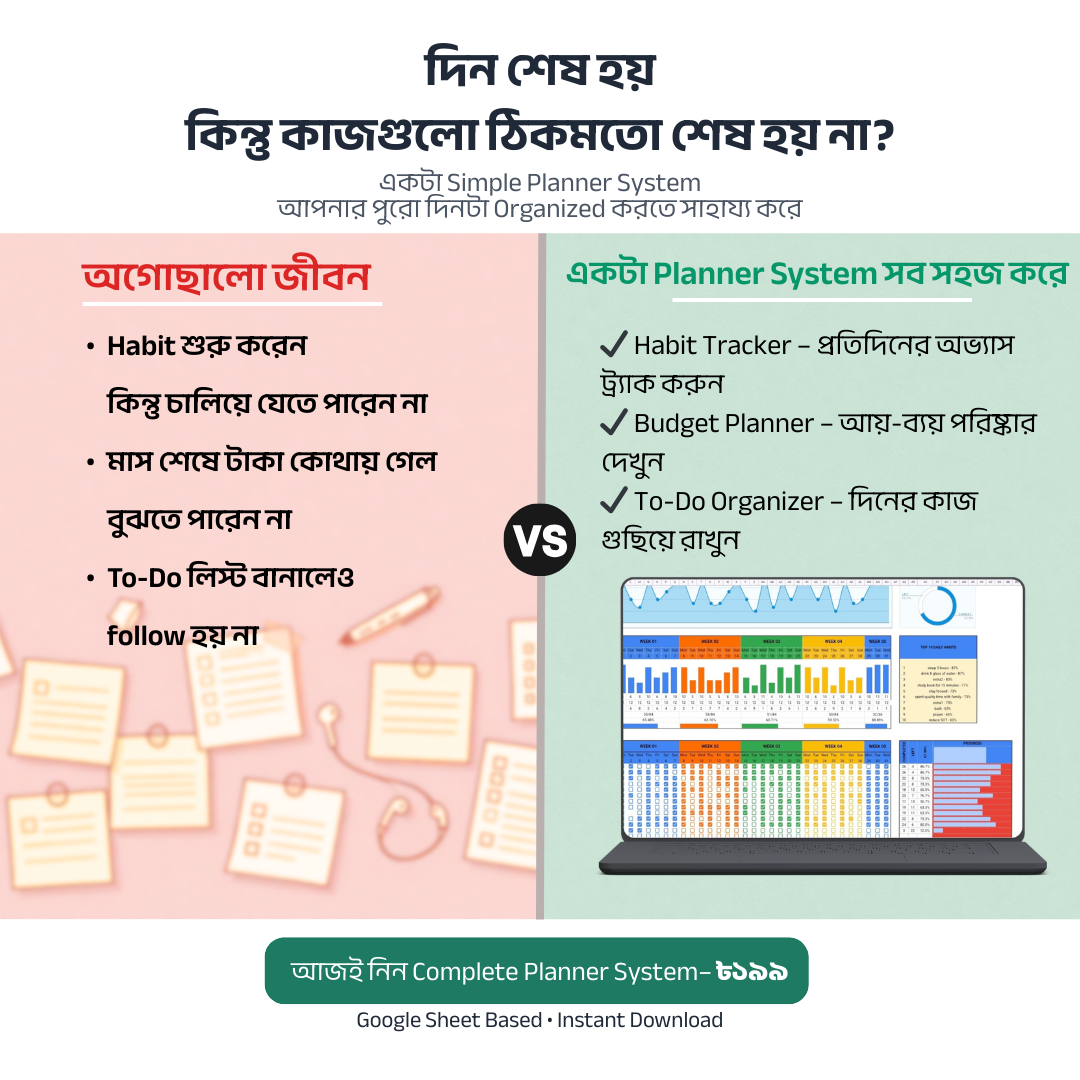Planner Bro Facebook ad from Mar 8, 2026