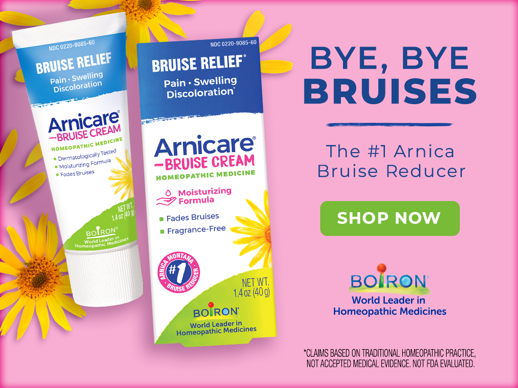 BOIRON USA Facebook ad: Bruise Easily? There's a Cream for That