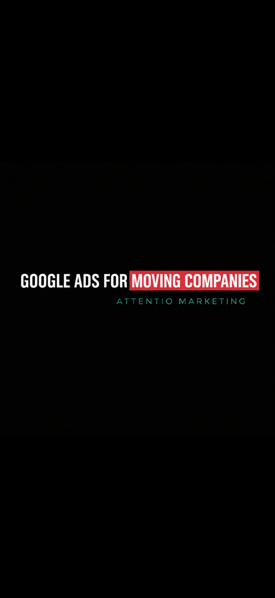Attentio Marketing Facebook ad
