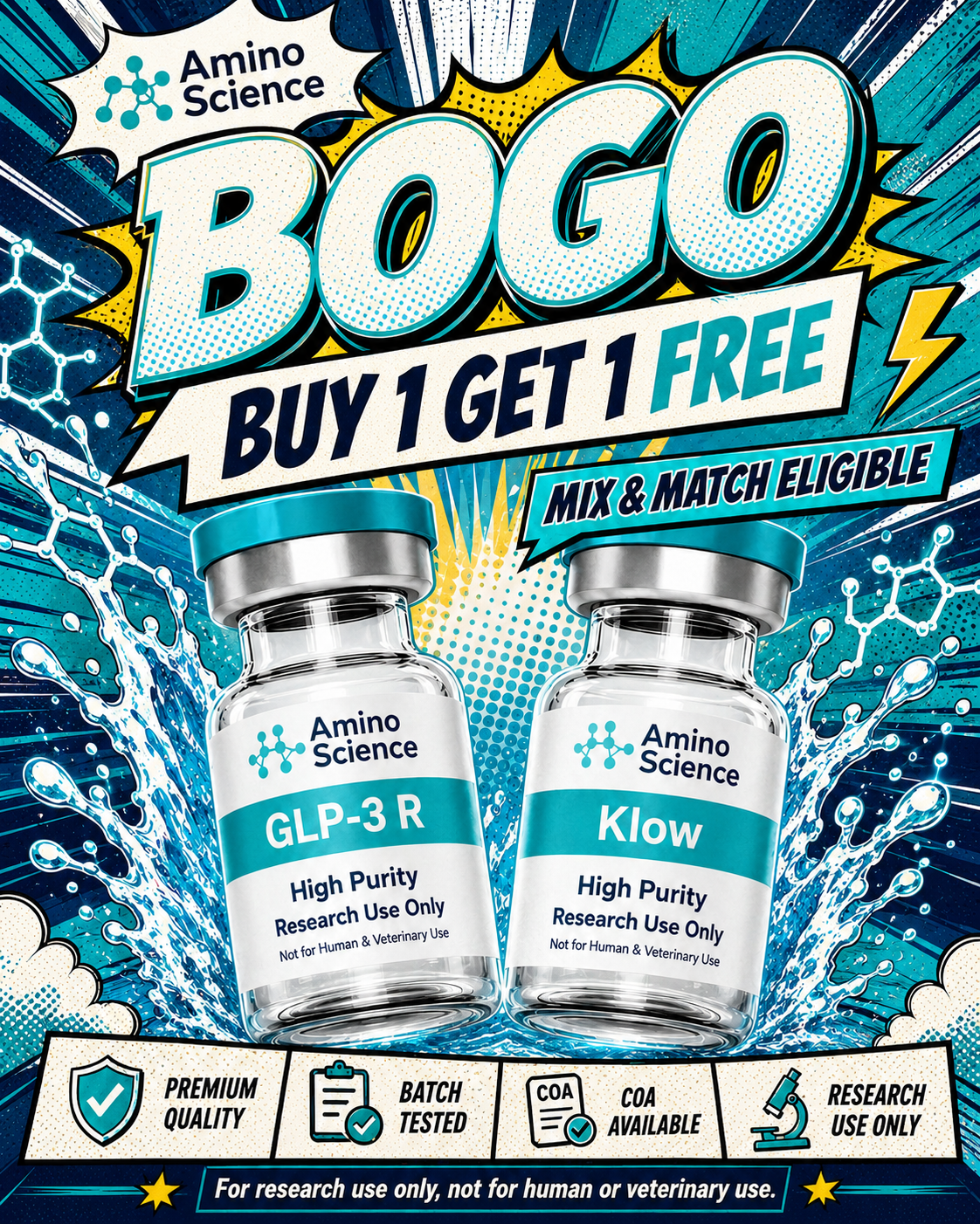 Amino Science Labs Facebook ad