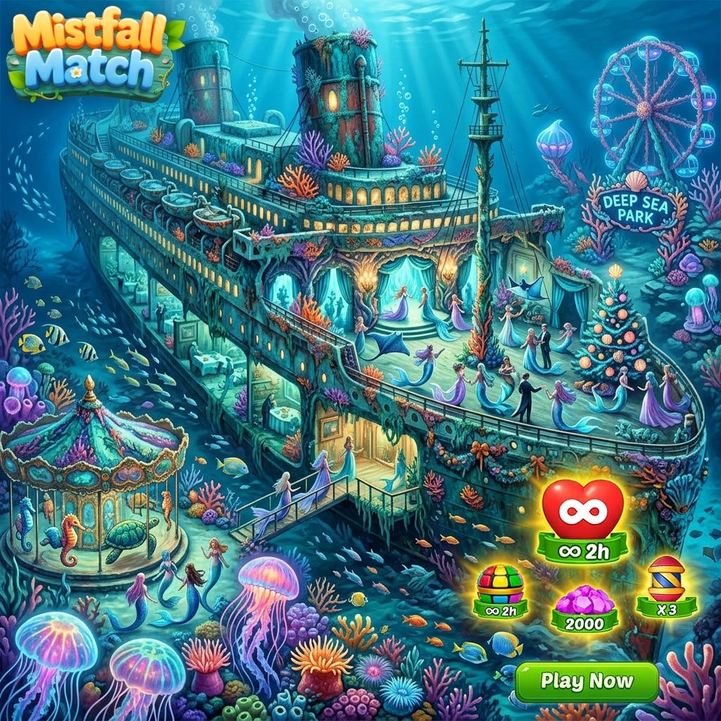 Mistfall Match - Marketing Facebook ad