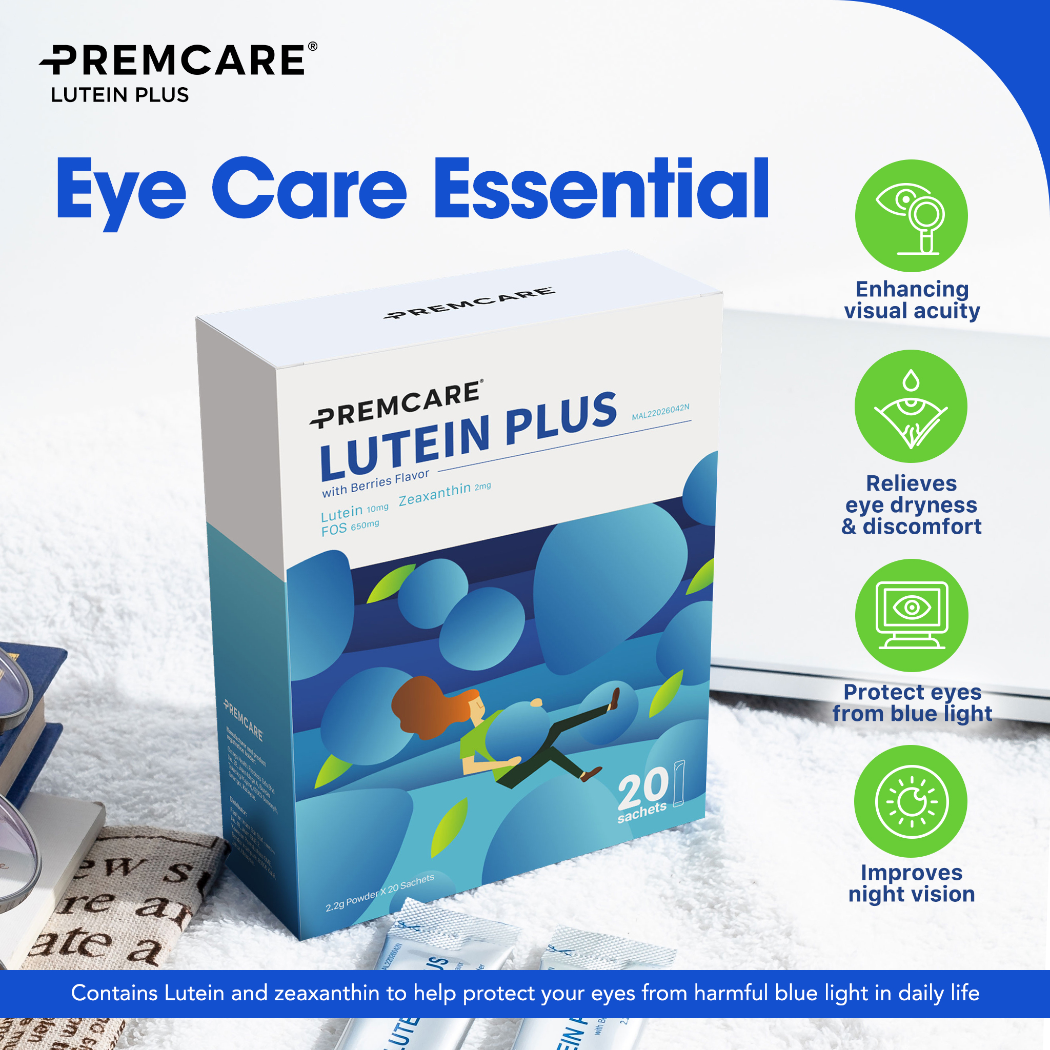 Nutrivo Malaysia Facebook ad: Get Your Eye Essential Product Now