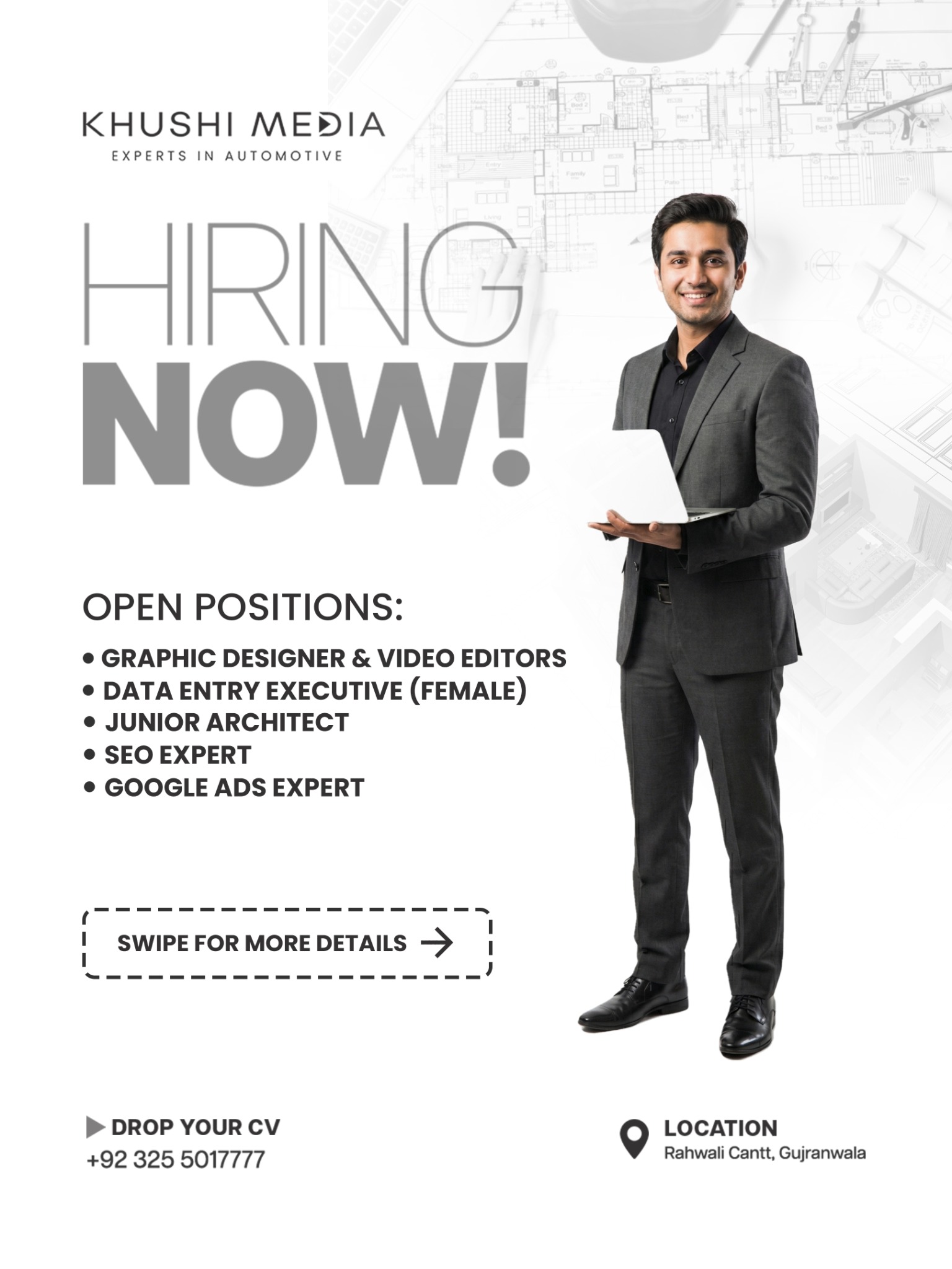 Khushi Media Facebook ad: Khushi Media is expanding its team and looking…