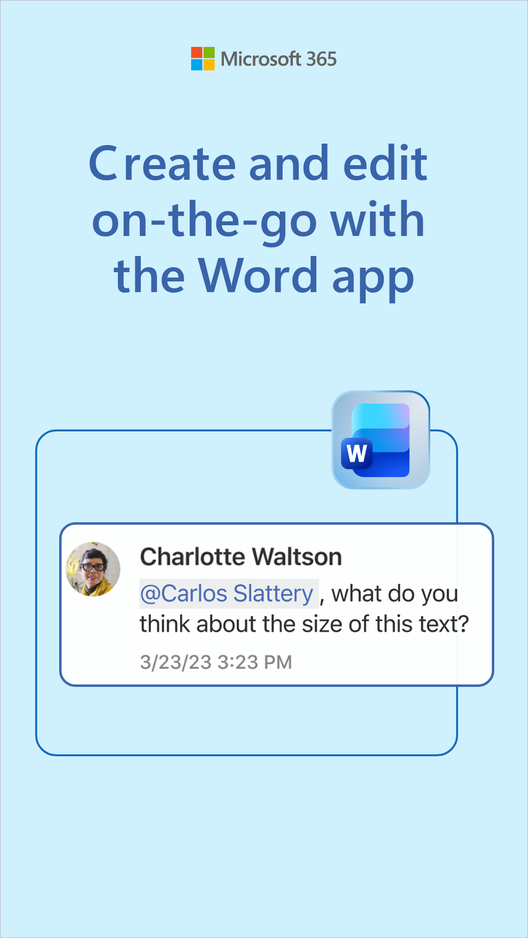 Microsoft 365 Facebook ad from Apr 1, 2026