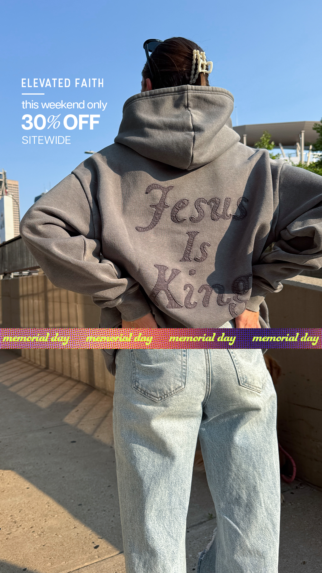 Elevated Faith Facebook ad