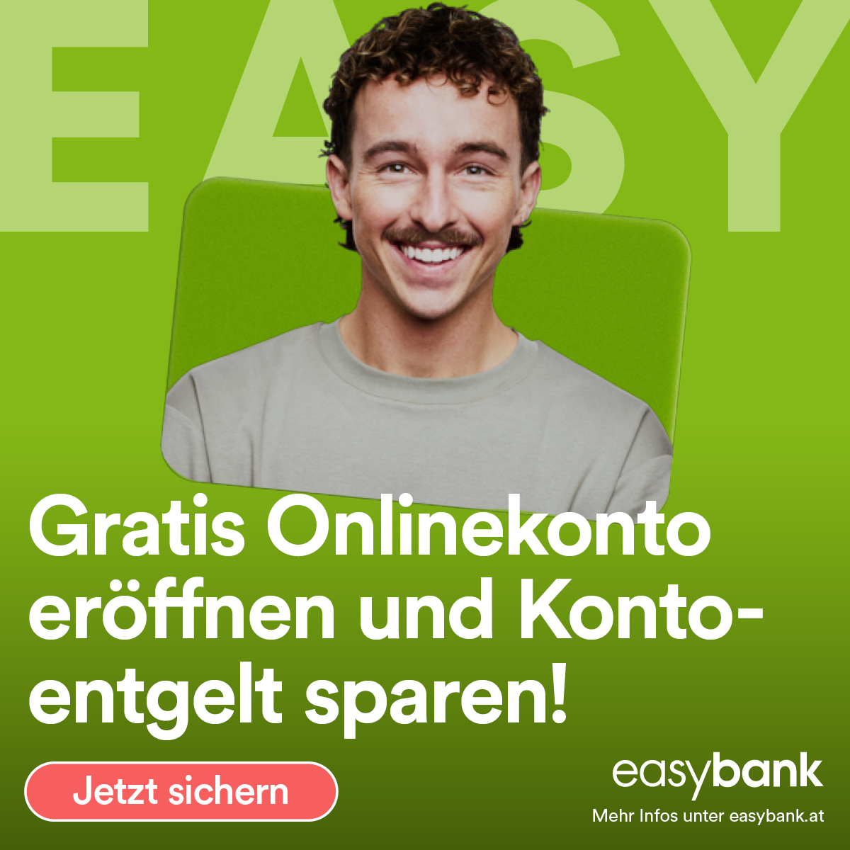 My easybank Facebook ad