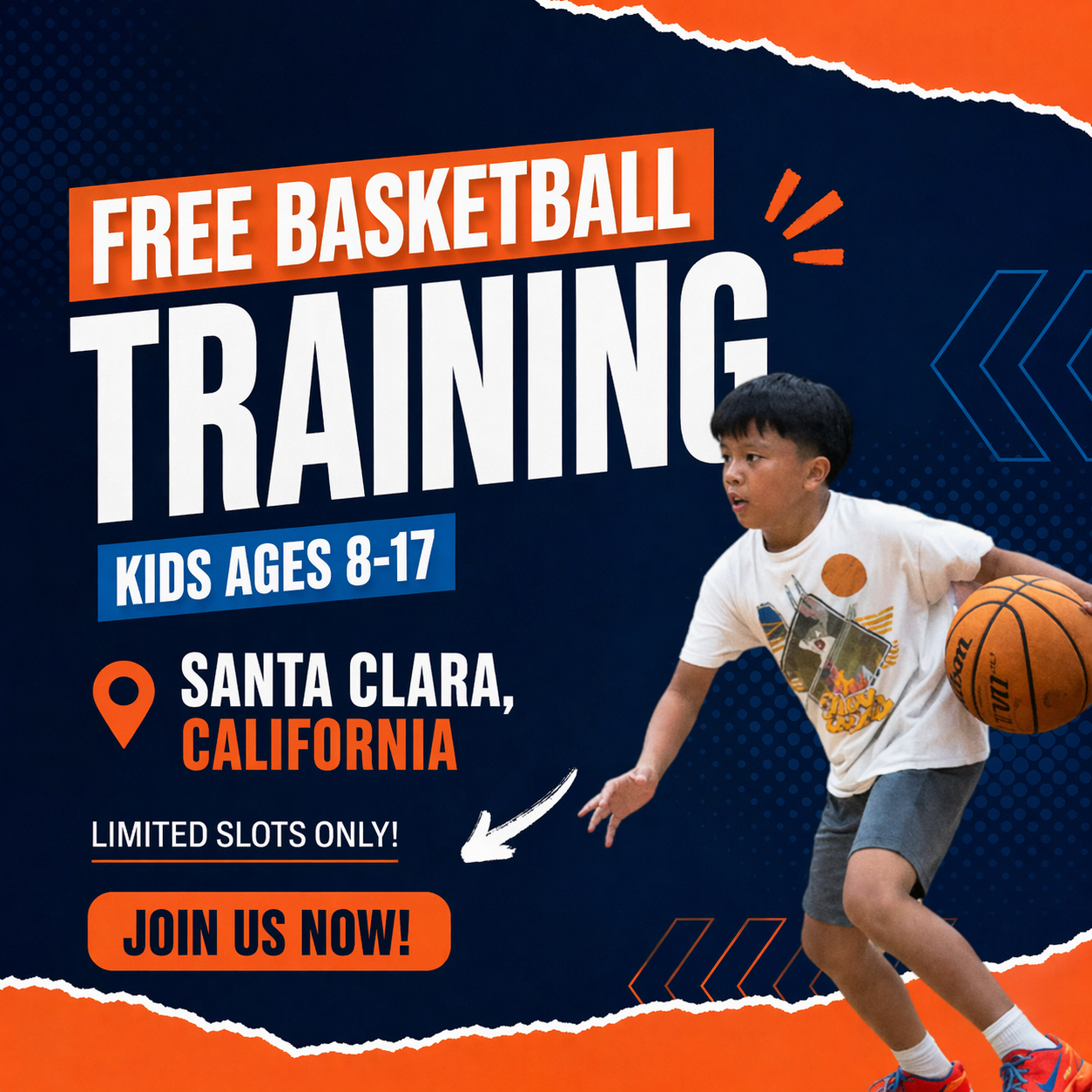 ICAN Basketball Academy Facebook ad