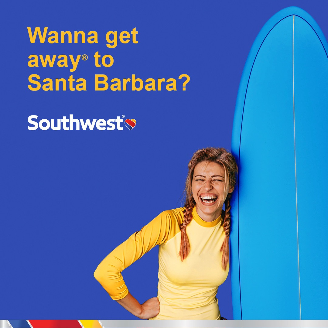 Visit Santa Barbara Facebook ad: We can't wait to see you.