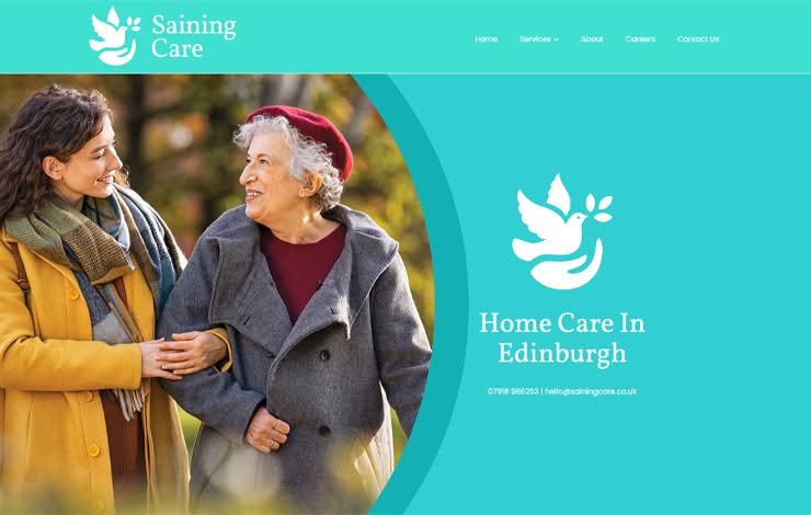 Saining Care LTD Facebook ad: Home Care In Edinburgh | Saining Care