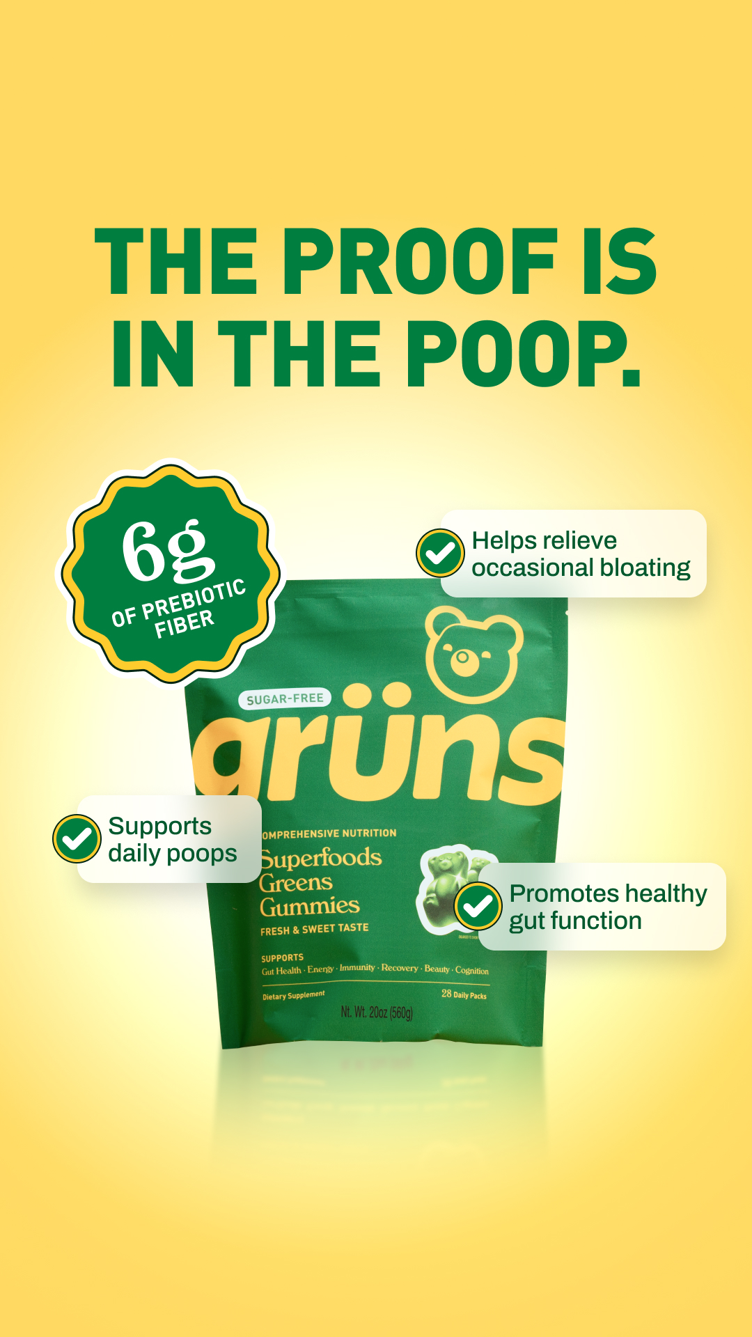 Grüns Facebook ad