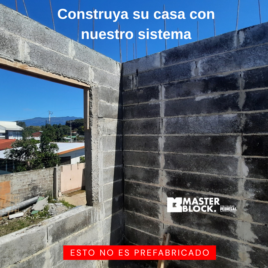 MasterBlock Facebook ad: Cotización técnica, MasterBlock
