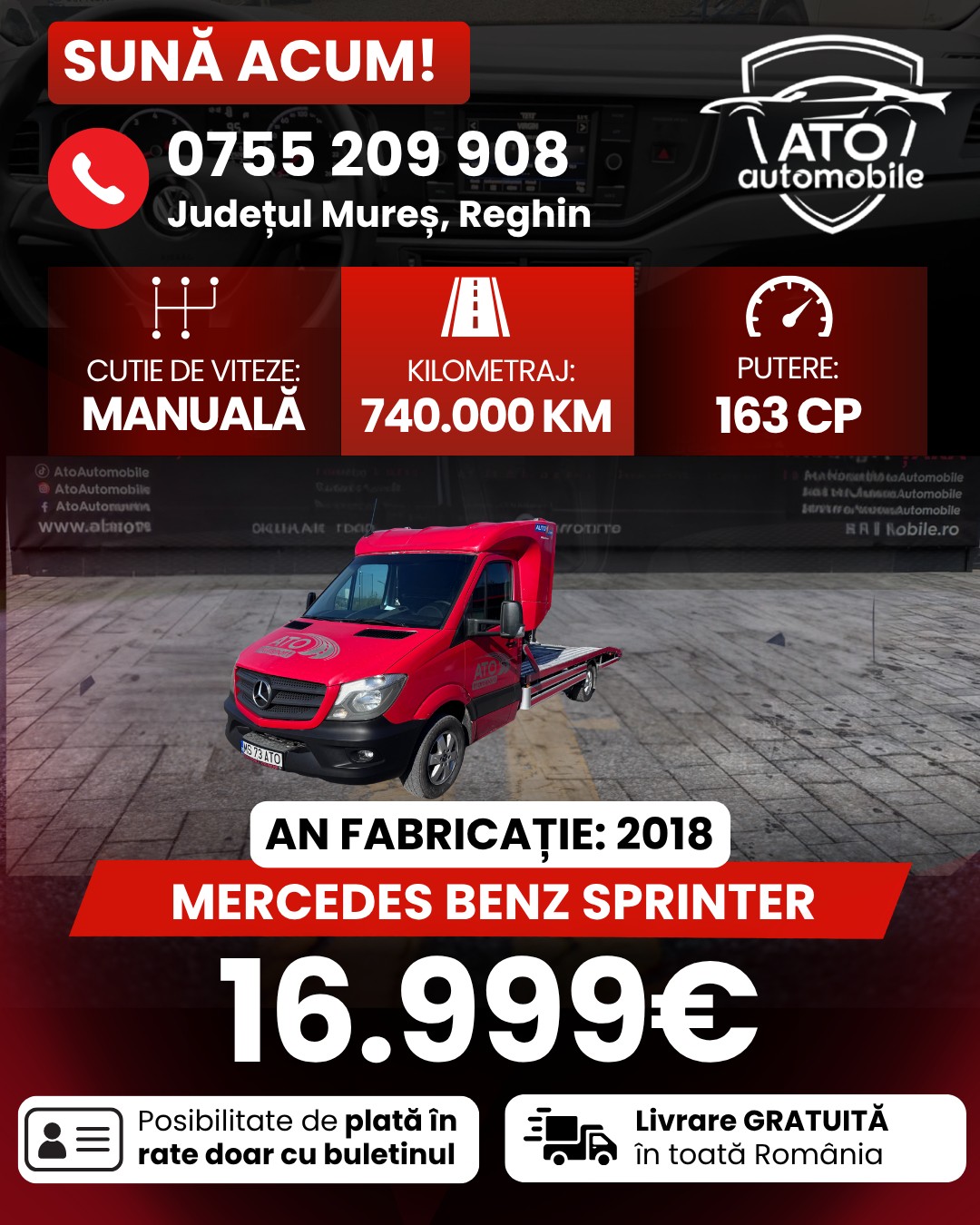 Ato Automobile Facebook ad