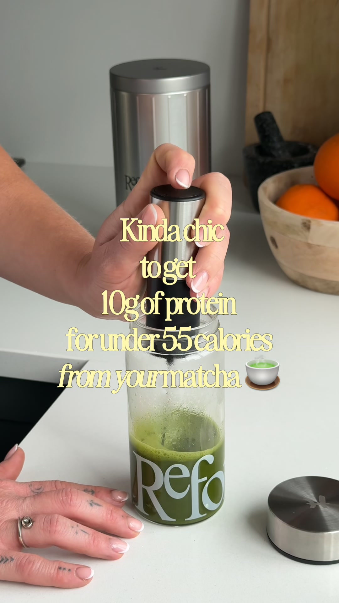 Feel Reformed Facebook ad: Elevate your Matcha