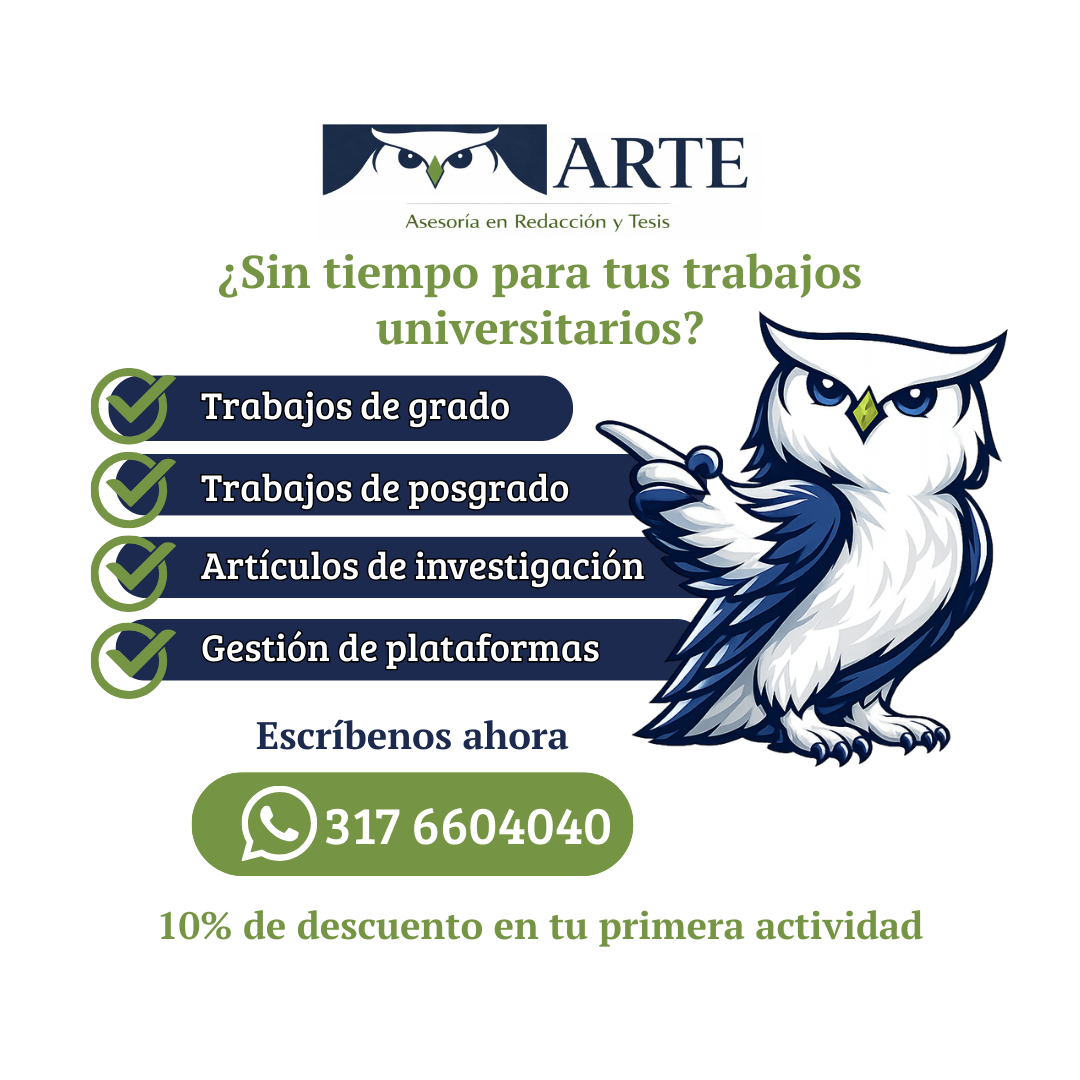 Asesoría en Redacción y Tesis- ARTE Facebook ad from Apr 14, 2026