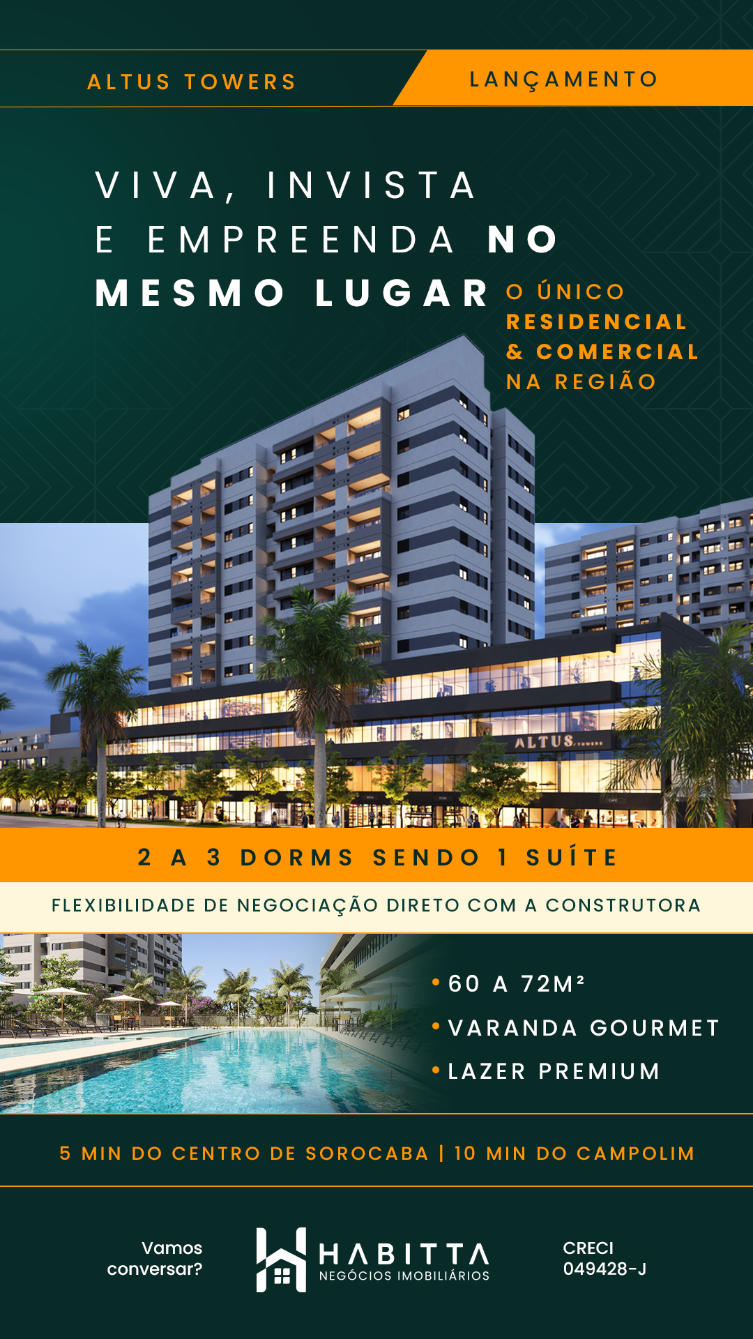 Imobiliária Habitta Negócios Facebook ad
