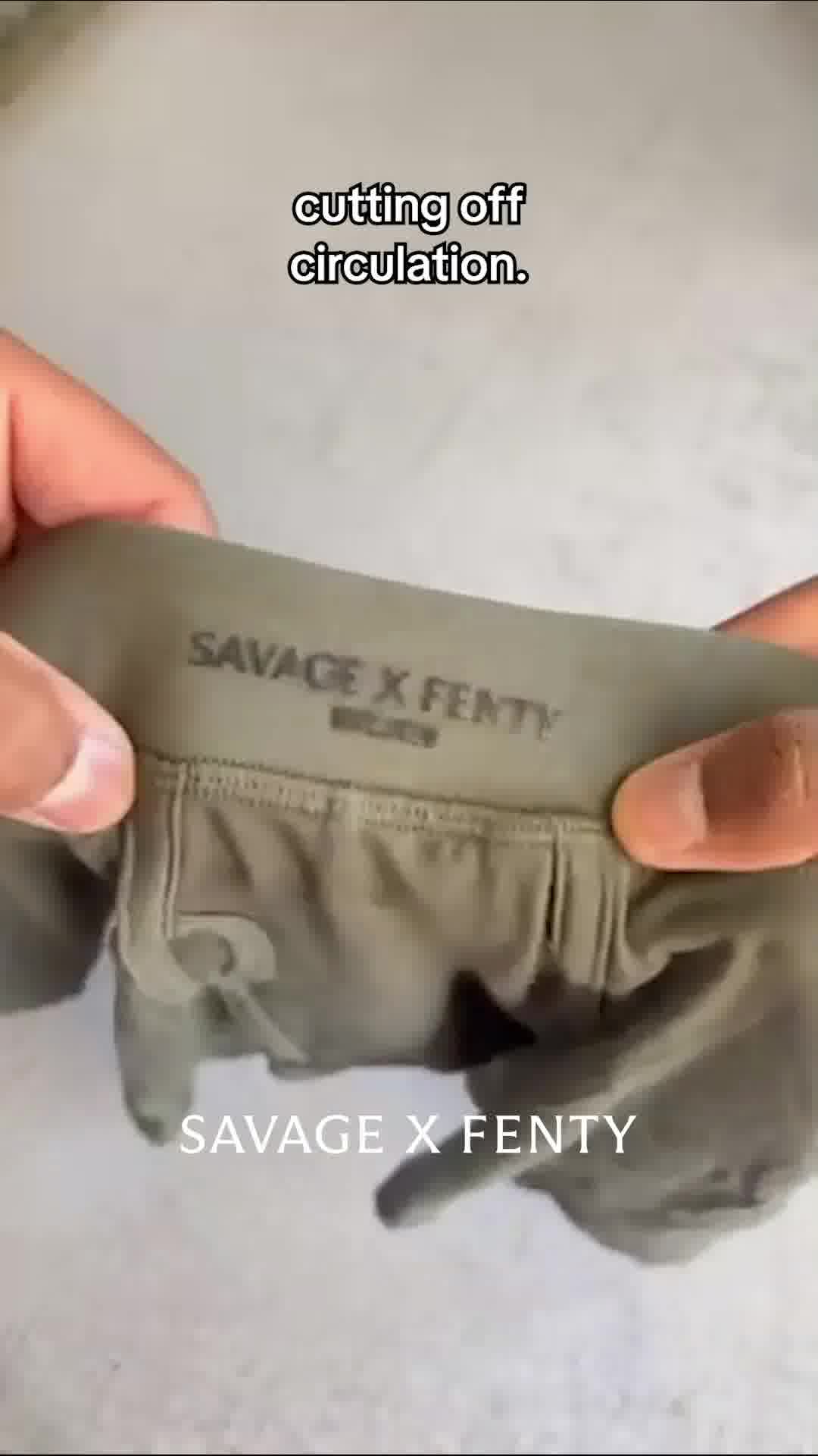 Savage X Fenty Facebook ad: Shop essentials.