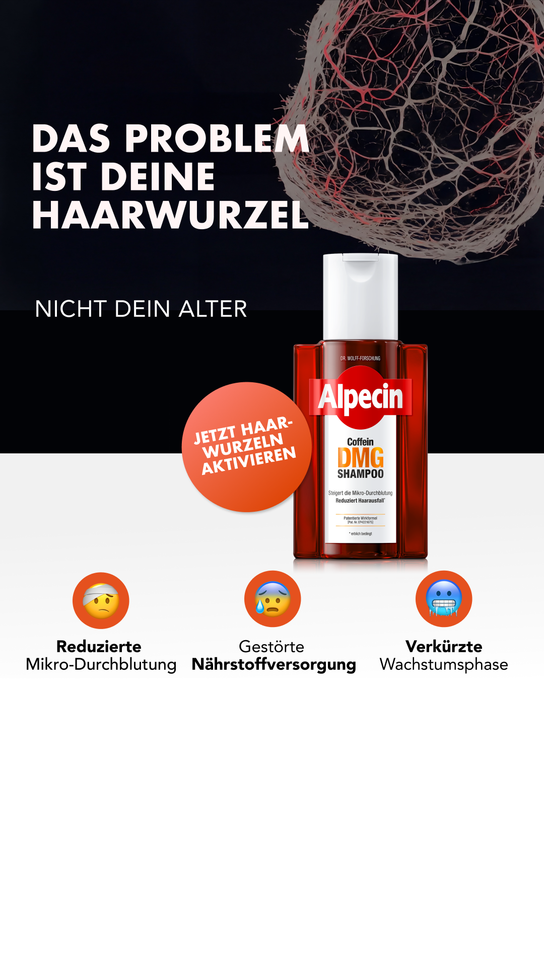 Alpecin Facebook ad