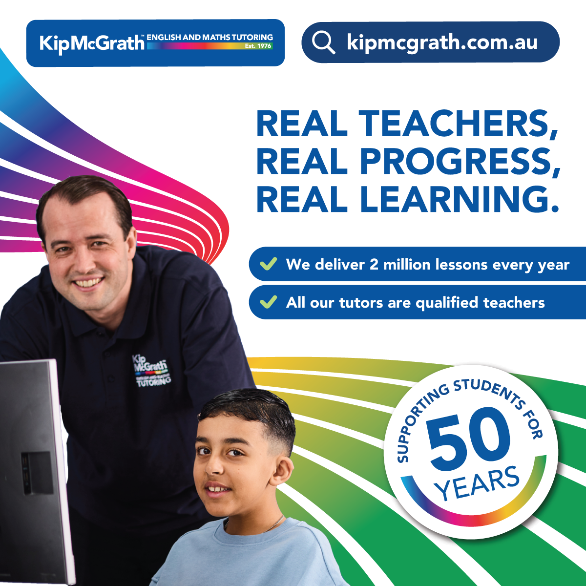 Kip McGrath English and Maths Tutoring: Scarborough Facebook ad: Book a Free Assessment - Kip McGrath Education Centres