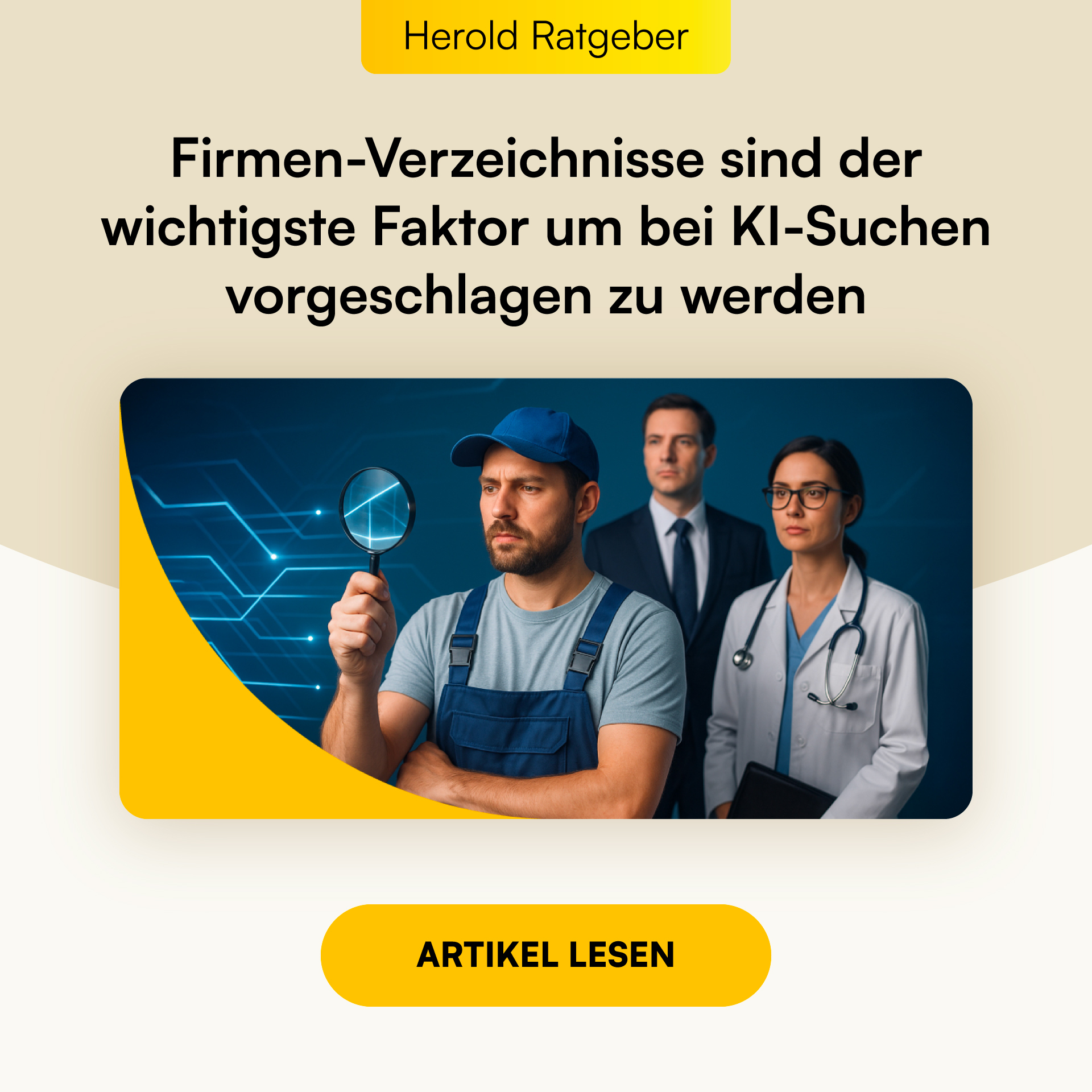 Herold Facebook ad