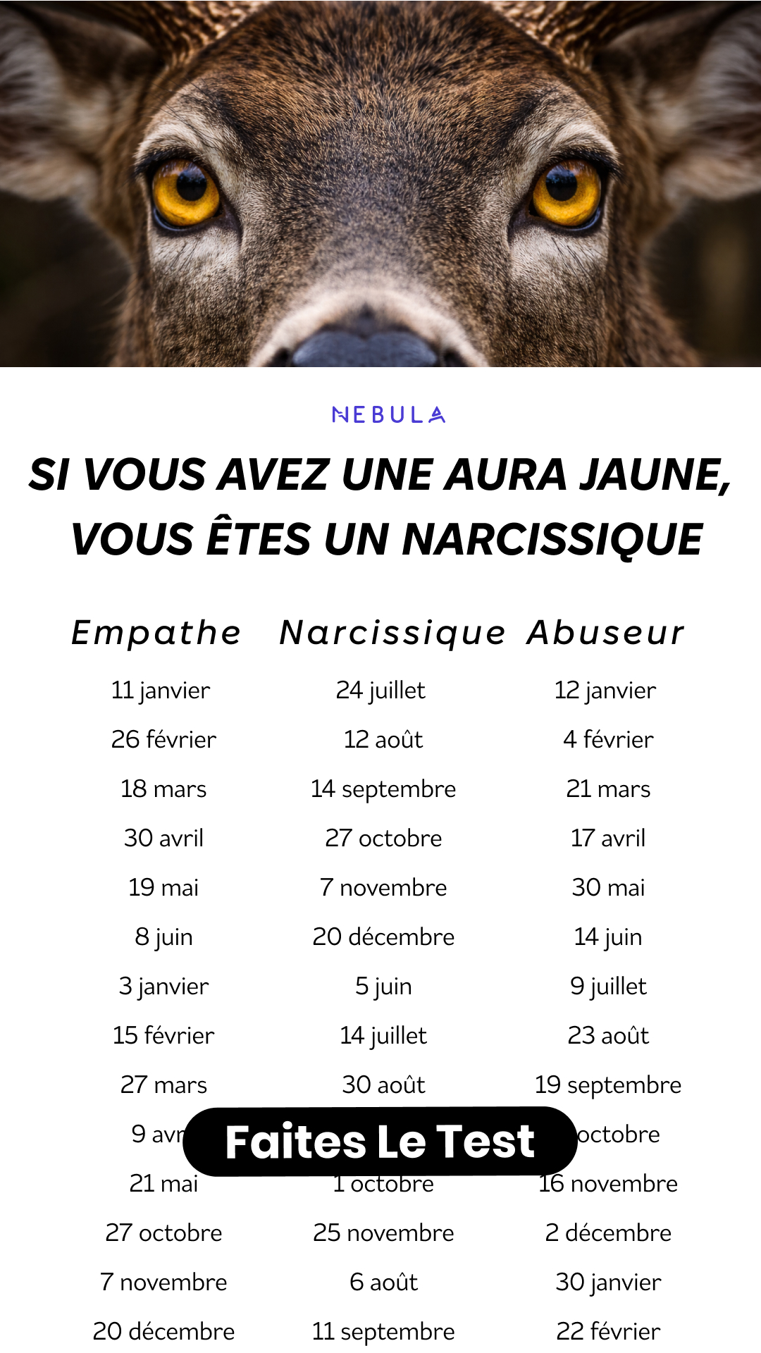 Nebula: Aura Power Reading Facebook ad