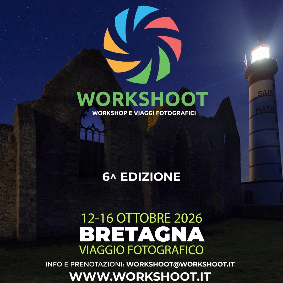 WorkShoot - WorkShop e Viaggi Fotografici Facebook ad: Viaggio Fotografico in Bretagna Dal 12 al 16 Ottobre 2026