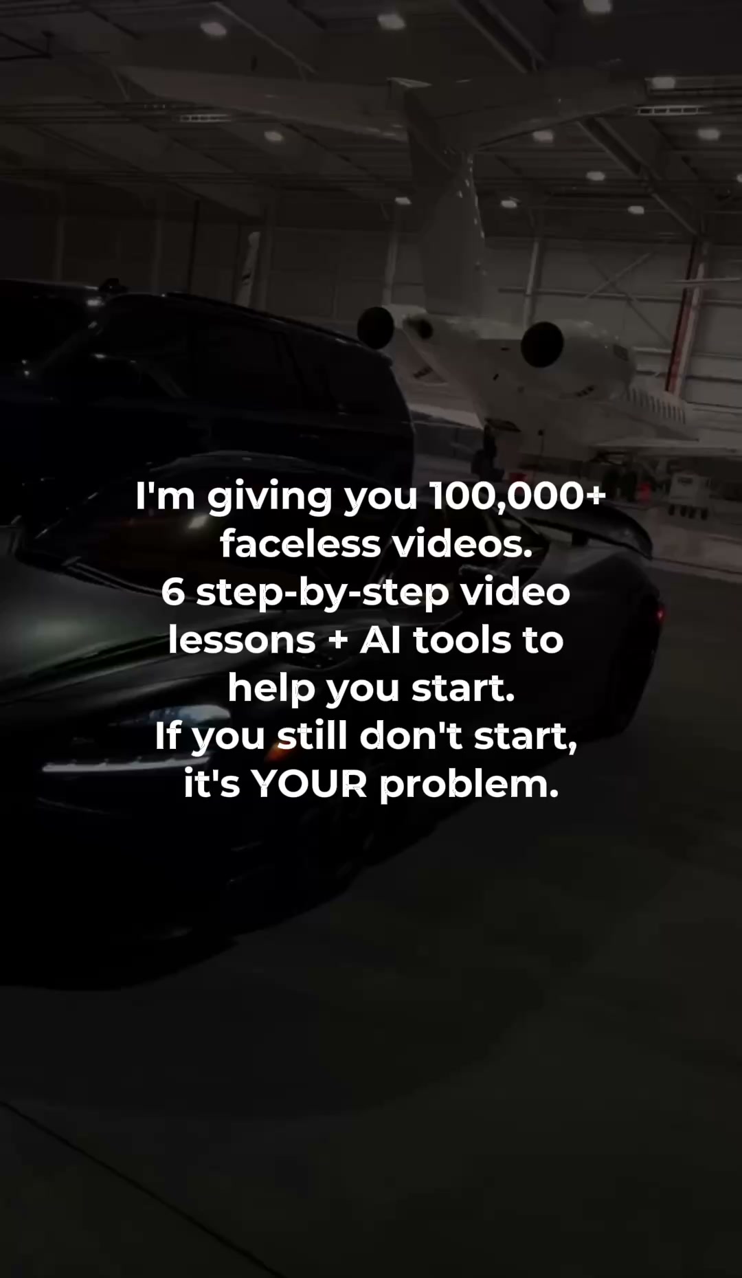 Arush Aggarwal Facebook ad: Build & Sell Without Showing Your Face