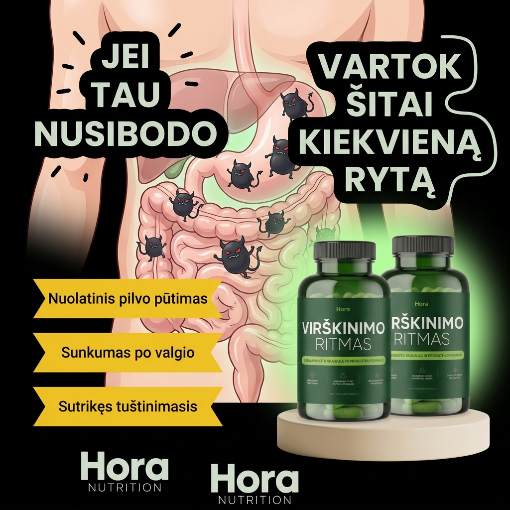 Hora Facebook ad: Skaidulos kapsulėje
