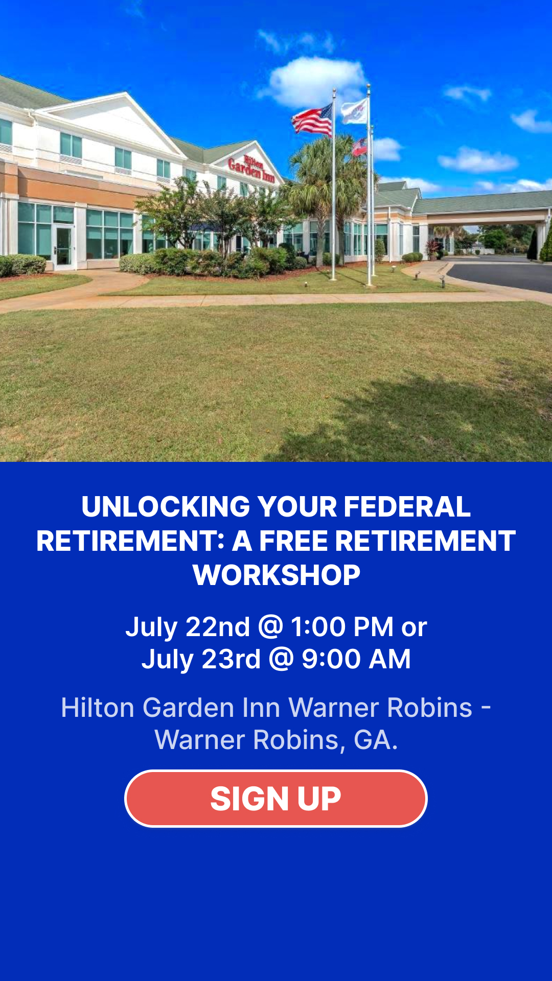 Federation of Federal Employee Benefit Advocates Facebook ad