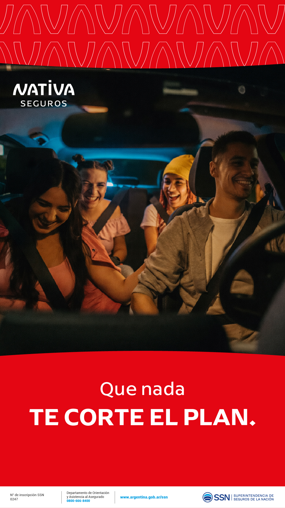 Nativa Seguros S.A. Facebook ad from Feb 13, 2026