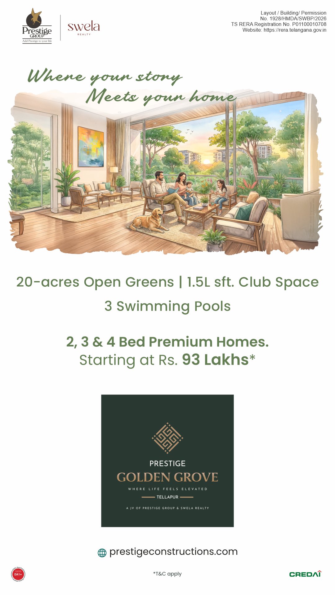 Prestige Group Facebook ad