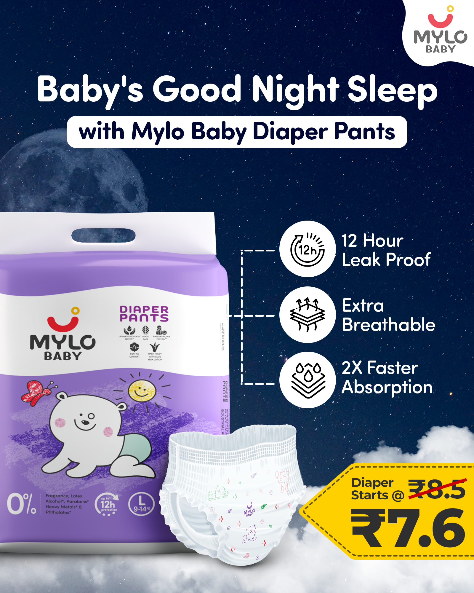 Mylo Baby Facebook ad