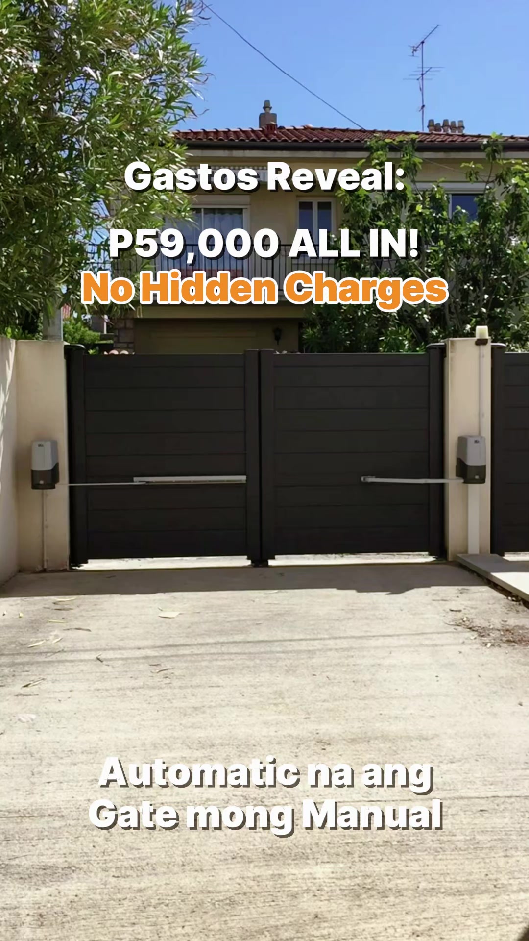 ForgeTech Gates Facebook ad: Chat in Messenger